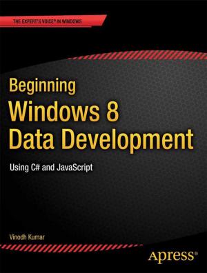 Cover of the book Beginning Windows 8 Data Development by Bintu Harwani
