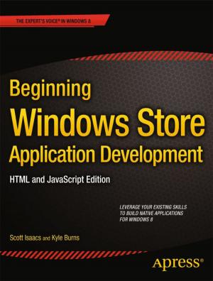 Cover of the book Beginning Windows Store Application Development: HTML and JavaScript Edition by Rob Reagan