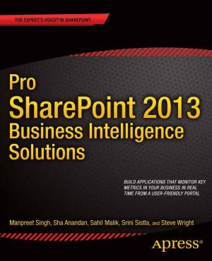 Cover of the book Pro SharePoint 2013 Business Intelligence Solutions by Kapil Arya