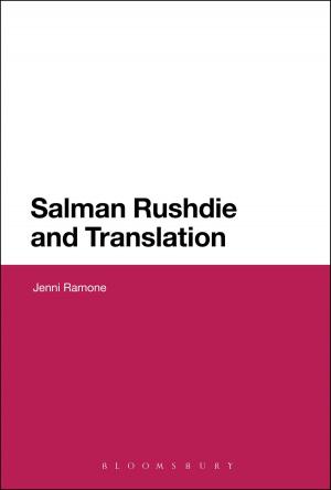 Book cover of Salman Rushdie and Translation