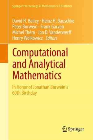 Cover of the book Computational and Analytical Mathematics by Michal Gishri, Ella Tetariy, Ami Moyal, Vered Aharonson