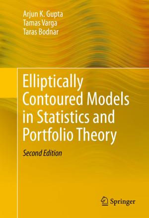 Cover of the book Elliptically Contoured Models in Statistics and Portfolio Theory by Francesco Bellocchio, N. Alberto Borghese, Stefano Ferrari, Vincenzo Piuri