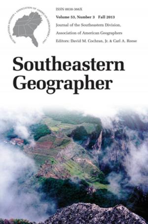 Cover of the book Southeastern Geographer by Hendrik Hartog