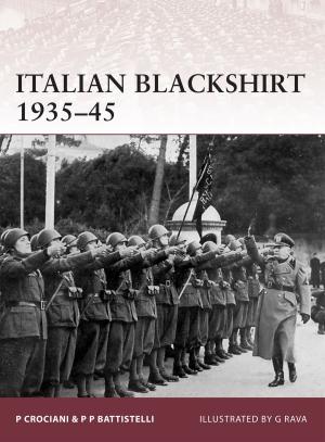 Book cover of Italian Blackshirt 1935–45