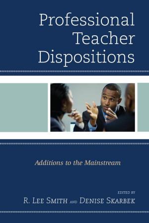 Book cover of Professional Teacher Dispositions