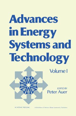 Cover of the book Advances in Energy Systems and Technology by Toyoko Imae