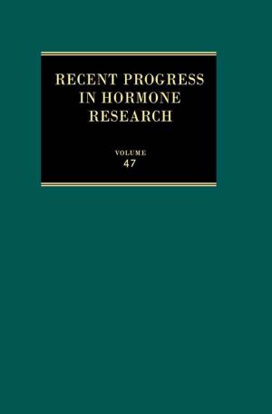 Cover of the book Recent Progress in Hormone Research by John Rubenstein, Pasko Rakic