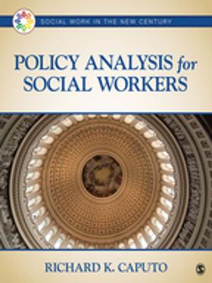 Cover of the book Policy Analysis for Social Workers by Lucinda Becker