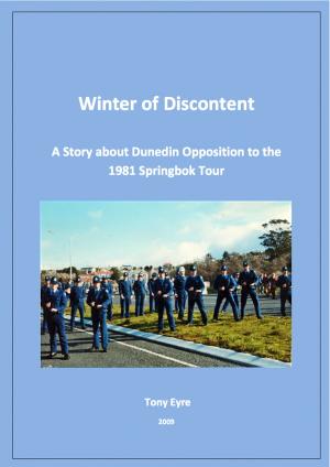 Cover of the book Winter of Discontent by Loren Christensen, Lt. Col. Dave Grossman