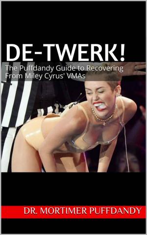 Book cover of De-Twerk, Now! The Serious Bizness' Guide to Recovering From Miley Cyrus' VMAs