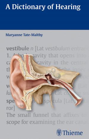 Cover of the book Dictionary of Hearing by Michael S. Godin