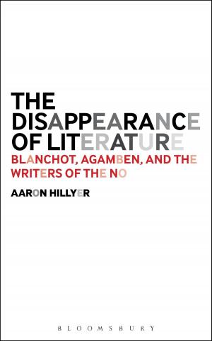 Cover of the book The Disappearance of Literature by Simon Maier