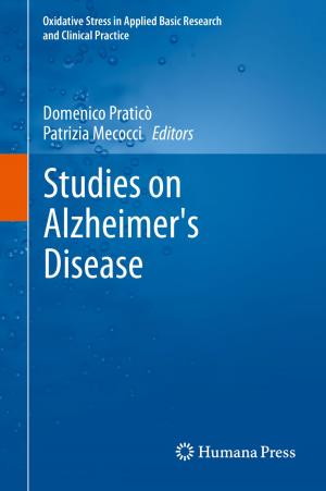 Cover of the book Studies on Alzheimer's Disease by David Naor, Benjamin Y. Klein, Nora Tarcic, Jonathan S. Duke-Cohan
