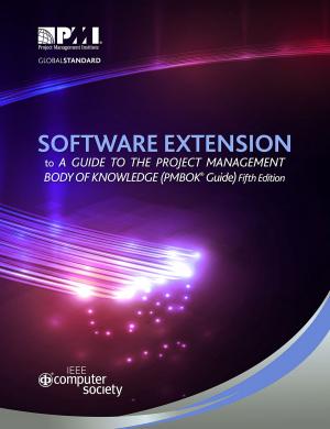 Cover of the book Software Extension to the PMBOK® Guide Fifth Edition by Russell D. Archibald, PhD (Hon), Msc, PMP, Jean-Pierre Debourse, PhD, MPM