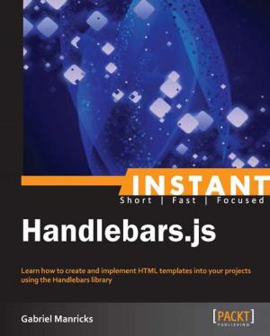 Cover of the book Instant Handlebars.js by Tyler L. Longren