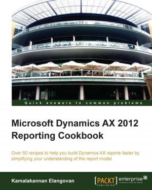Cover of the book Microsoft Dynamics AX 2012 Reporting Cookbook by Lauren S. Ferro, Francesco Sapio