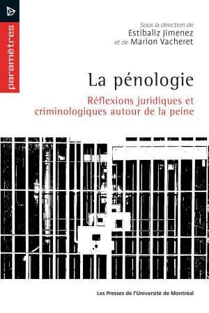 Cover of the book La pénologie by Frédéric Rondeau