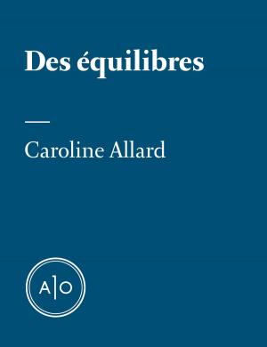 Cover of the book Des équilibres by Laurent K. Blais