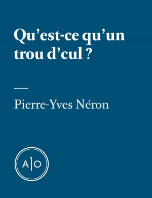 Cover of the book Qu’est-ce qu’un trou d’cul? by Francine Pelletier