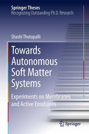 Cover of the book Towards Autonomous Soft Matter Systems by Roberta Minazzi