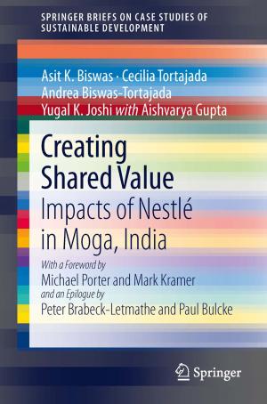 Book cover of Creating Shared Value