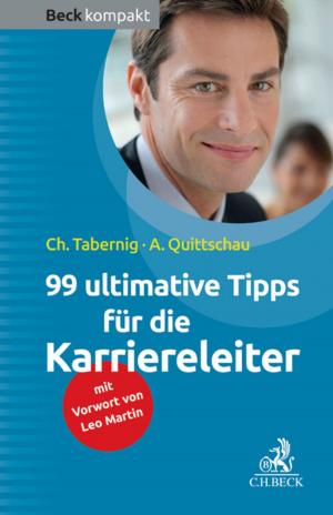Book cover of 99 ultimative Tipps für die Karriereleiter