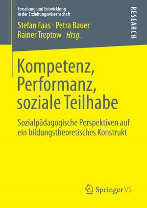 Cover of the book Kompetenz, Performanz, soziale Teilhabe by Natascha Bagherpour Kashani, Hatto Brenner