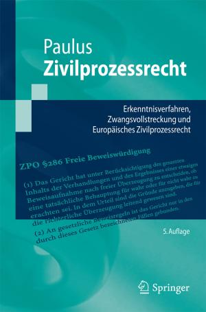 Cover of the book Zivilprozessrecht by Lou van den Dries, Jochen Koenigsmann, H. Dugald Macpherson, Anand Pillay, Carlo Toffalori, Alex J. Wilkie