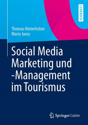 Cover of the book Social Media Marketing und -Management im Tourismus by G. Grün