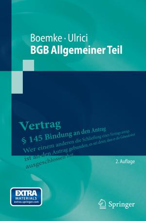 Cover of the book BGB Allgemeiner Teil by 