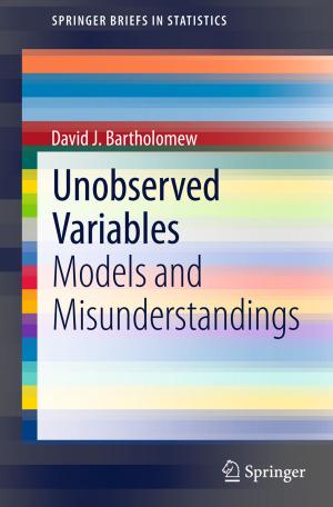 Cover of the book Unobserved Variables by Michael Köhler, Sven Jenne, Kurt Pötter, Harald Zenner