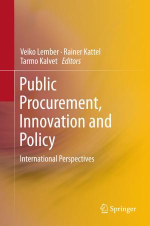 Cover of the book Public Procurement, Innovation and Policy by Manfred Broy, Marco Kuhrmann