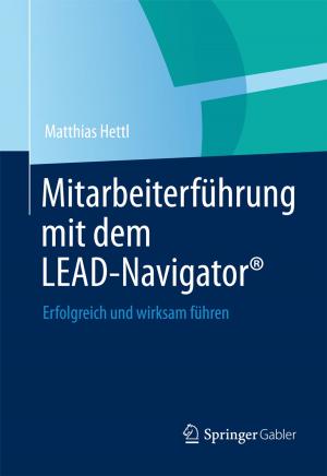Cover of the book Mitarbeiterführung mit dem LEAD-Navigator® by Ariane Bentner