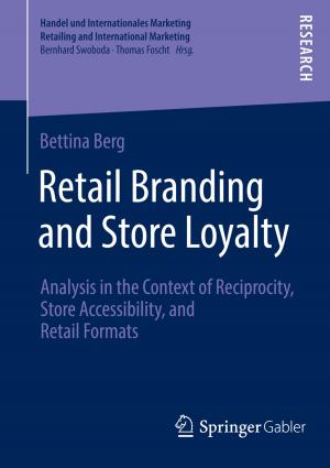Cover of the book Retail Branding and Store Loyalty by Klaus von Sicherer, Eva Čunderlíková