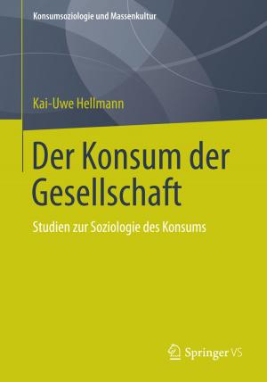 Cover of the book Der Konsum der Gesellschaft by Michael Zingel
