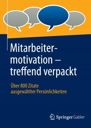 Cover of the book Mitarbeitermotivation - treffend verpackt by Theo Peters