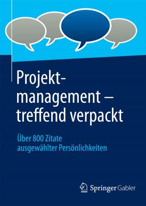 Cover of the book Projektmanagement - treffend verpackt by Walter Huber