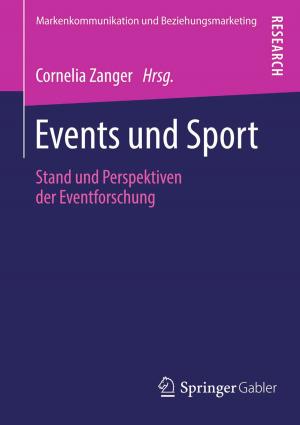 Cover of the book Events und Sport by Joachim Dahm, Rolfjosef Hamacher