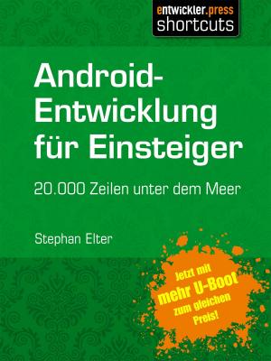 Book cover of Android-Entwicklung für Einsteiger - 20.000 Zeilen unter dem Meer