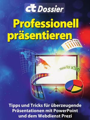 Cover of the book c't Dossier: Professionell präsentieren by Reinhard Jellen