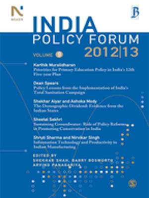 Cover of the book India Policy Forum 2012-13 by Grace McCarthy