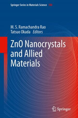 Cover of the book ZnO Nanocrystals and Allied Materials by 