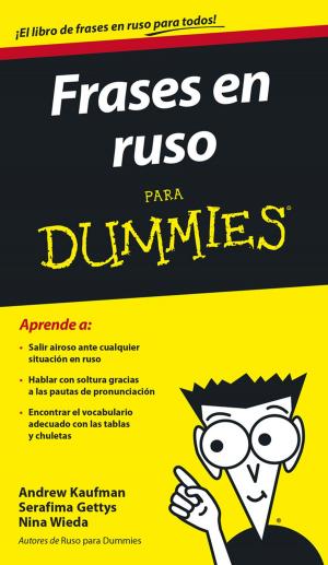 Cover of the book Frases en ruso para Dummies by Corín Tellado