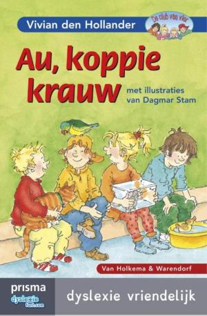 Cover of the book Au, koppie krauw by Vivian den Hollander