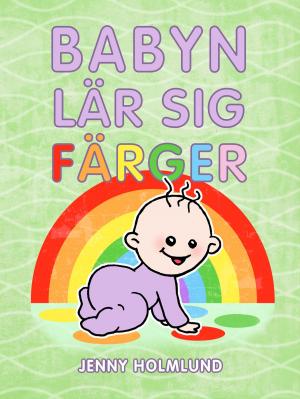 Book cover of Babyn lär sig färger