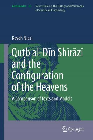 Cover of the book Quṭb al-Dīn Shīrāzī and the Configuration of the Heavens by Laurent Mazliak, Rossana Tazzioli