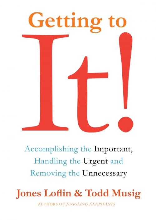 Cover of the book Getting to It by Jones Loflin, Todd Musig, HarperBusiness