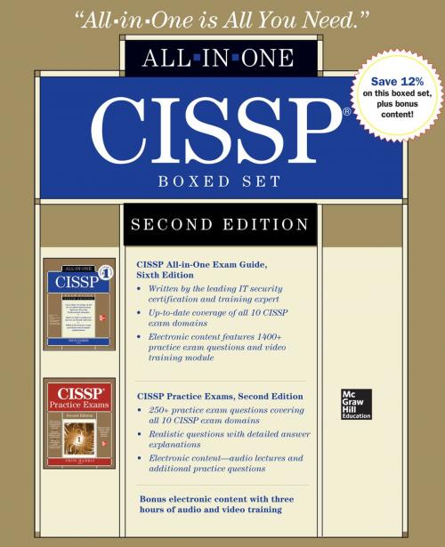 Cover of the book CISSP Boxed Set, Second Edition by Shon Harris, McGraw-Hill Education
