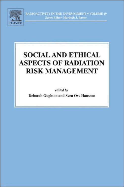 Cover of the book Social and Ethical Aspects of Radiation Risk Management by M. Baxter, Elsevier Science