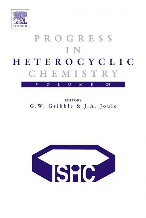 Cover of the book Progress in Heterocyclic Chemistry by Gordon W. Gribble, John A. Joule, Elsevier Science